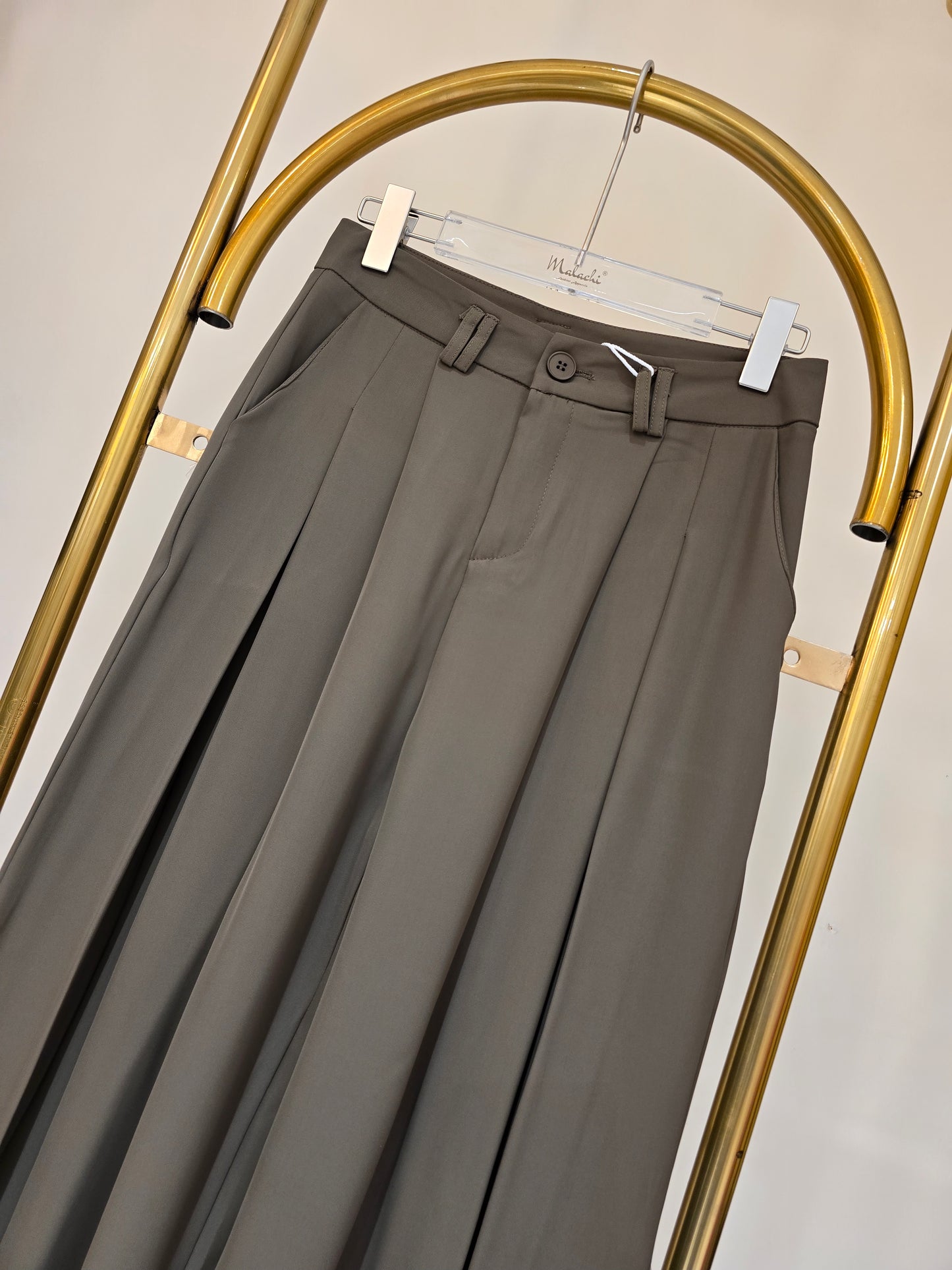 Women's Ultra Wide Leg Korean Trousers