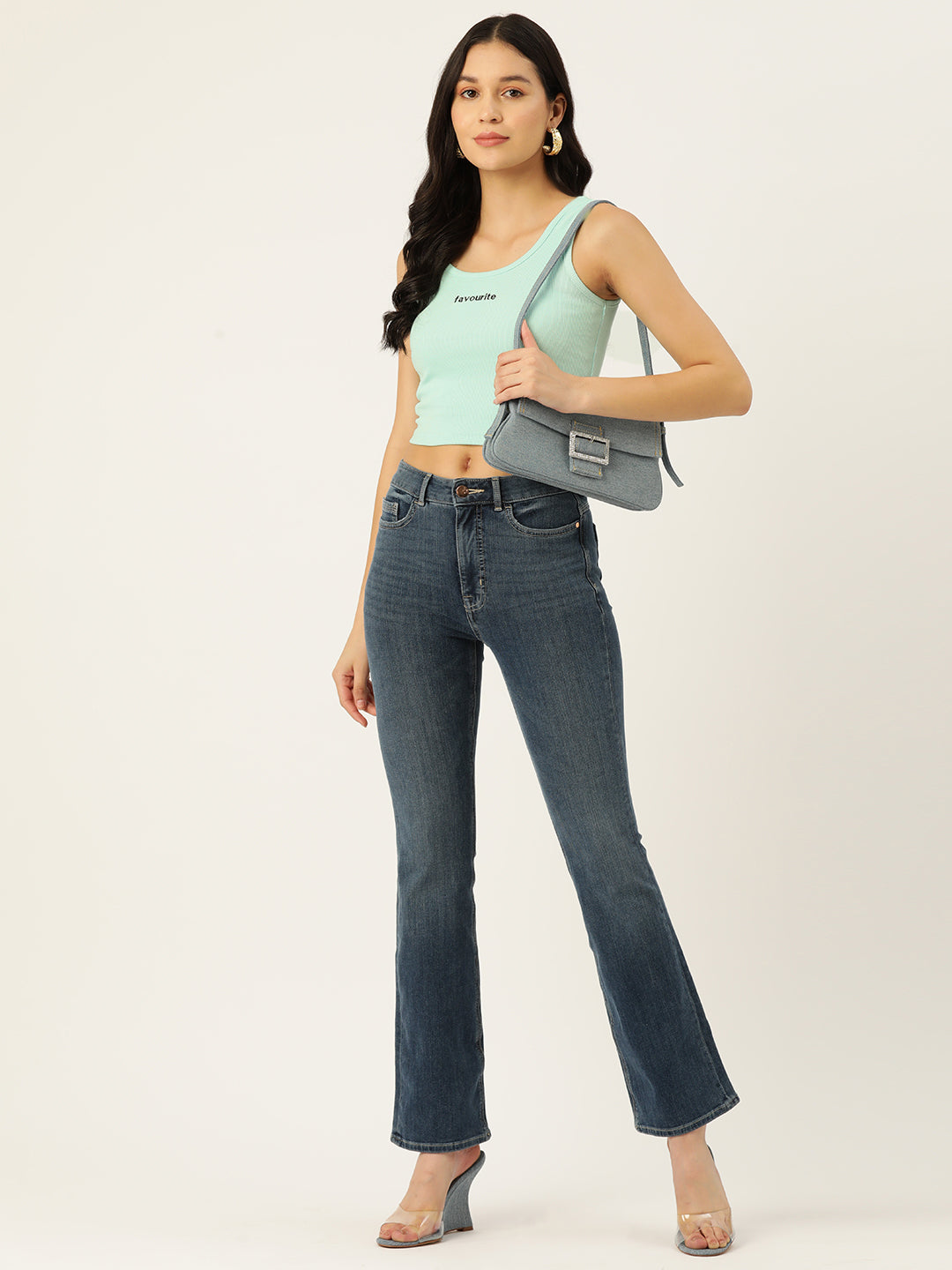 Womens Pista Favourite Cotton Tank Top Side View
