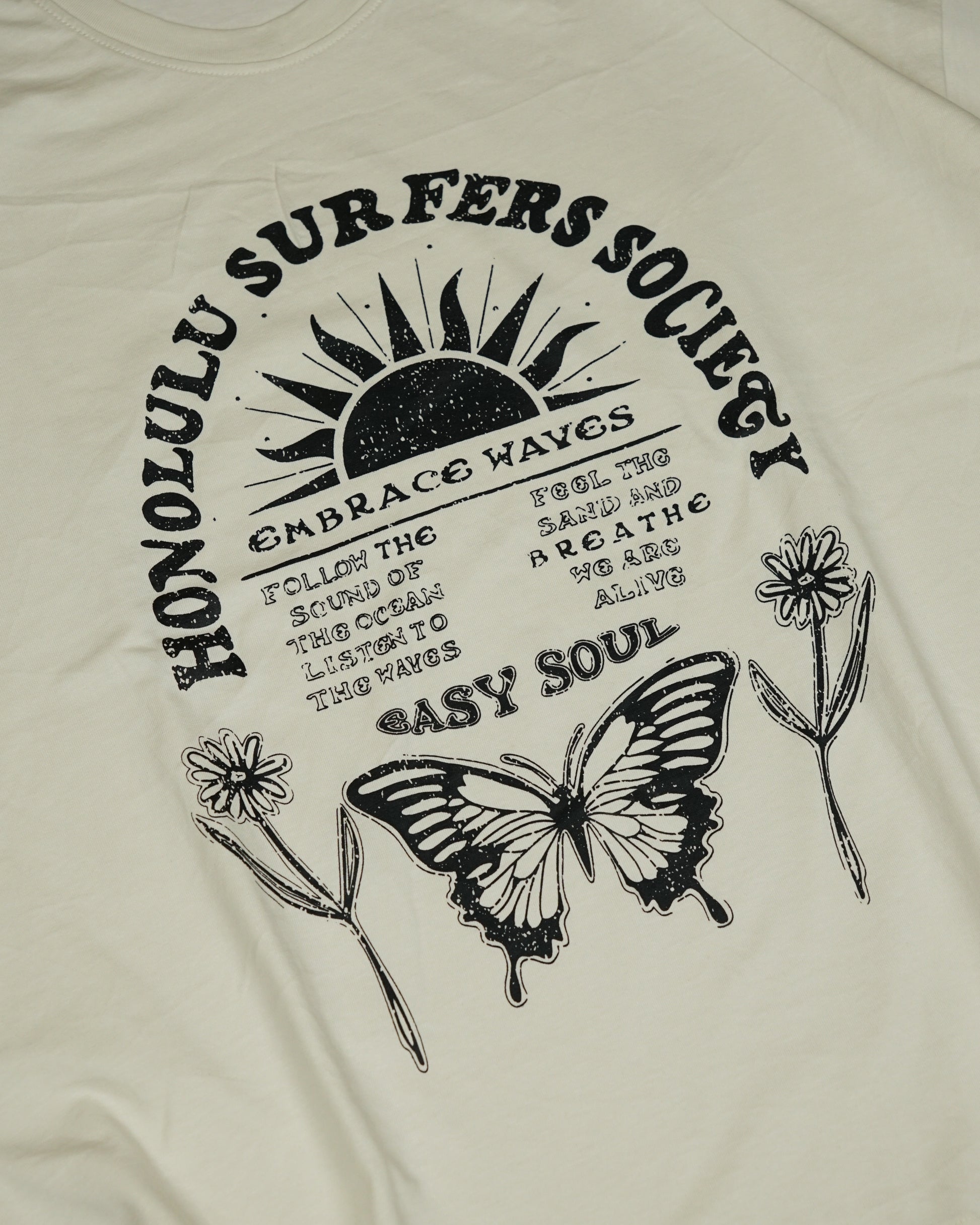 Womens Light Grey Oversized T-Shirt Print View