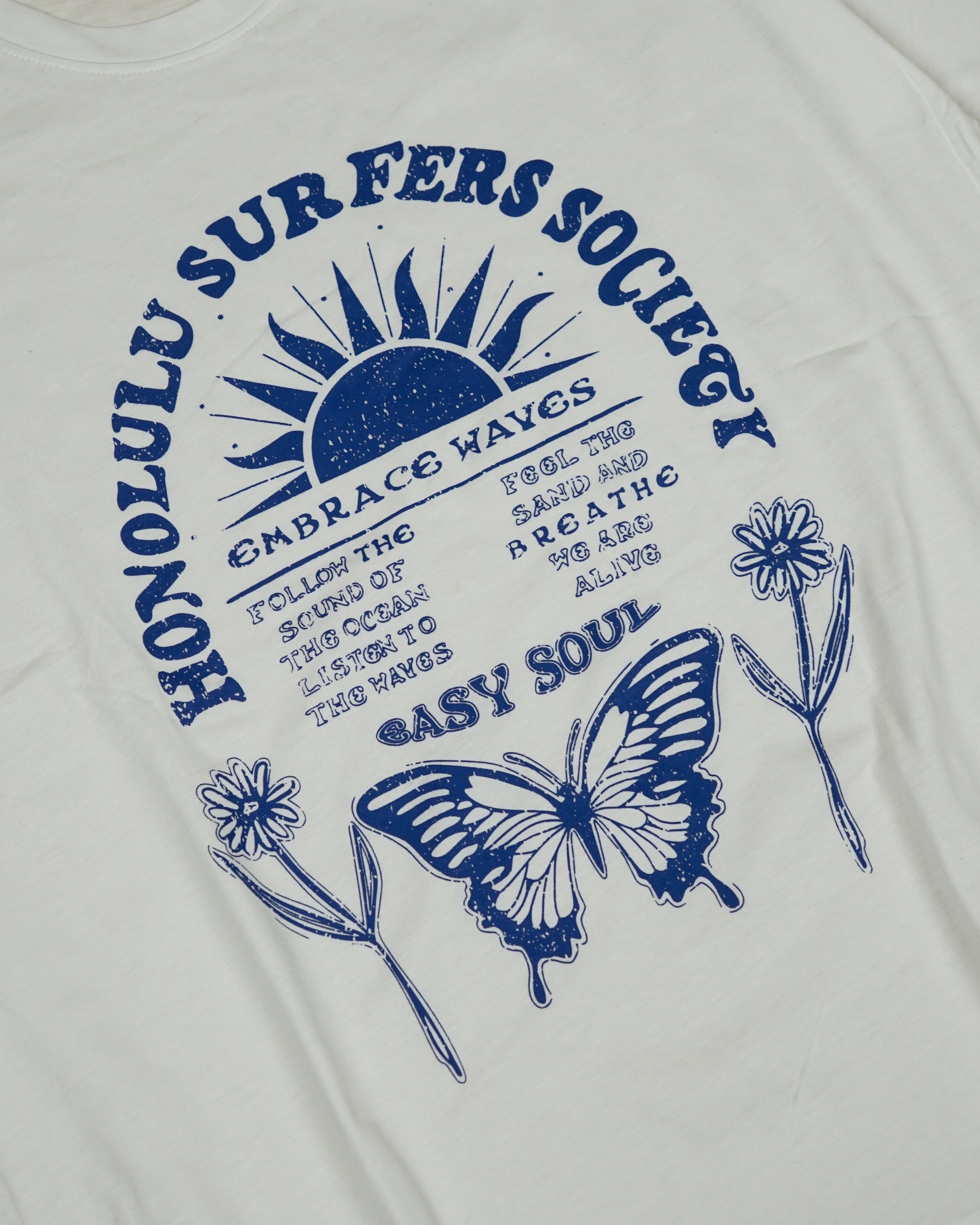 Womens White Oversized T-Shirt Print View