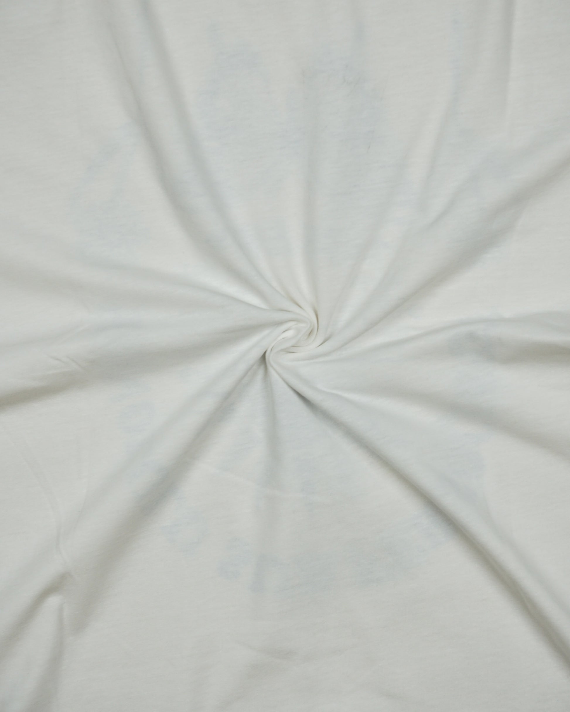 Womens White Oversized T-Shirt Fabric View