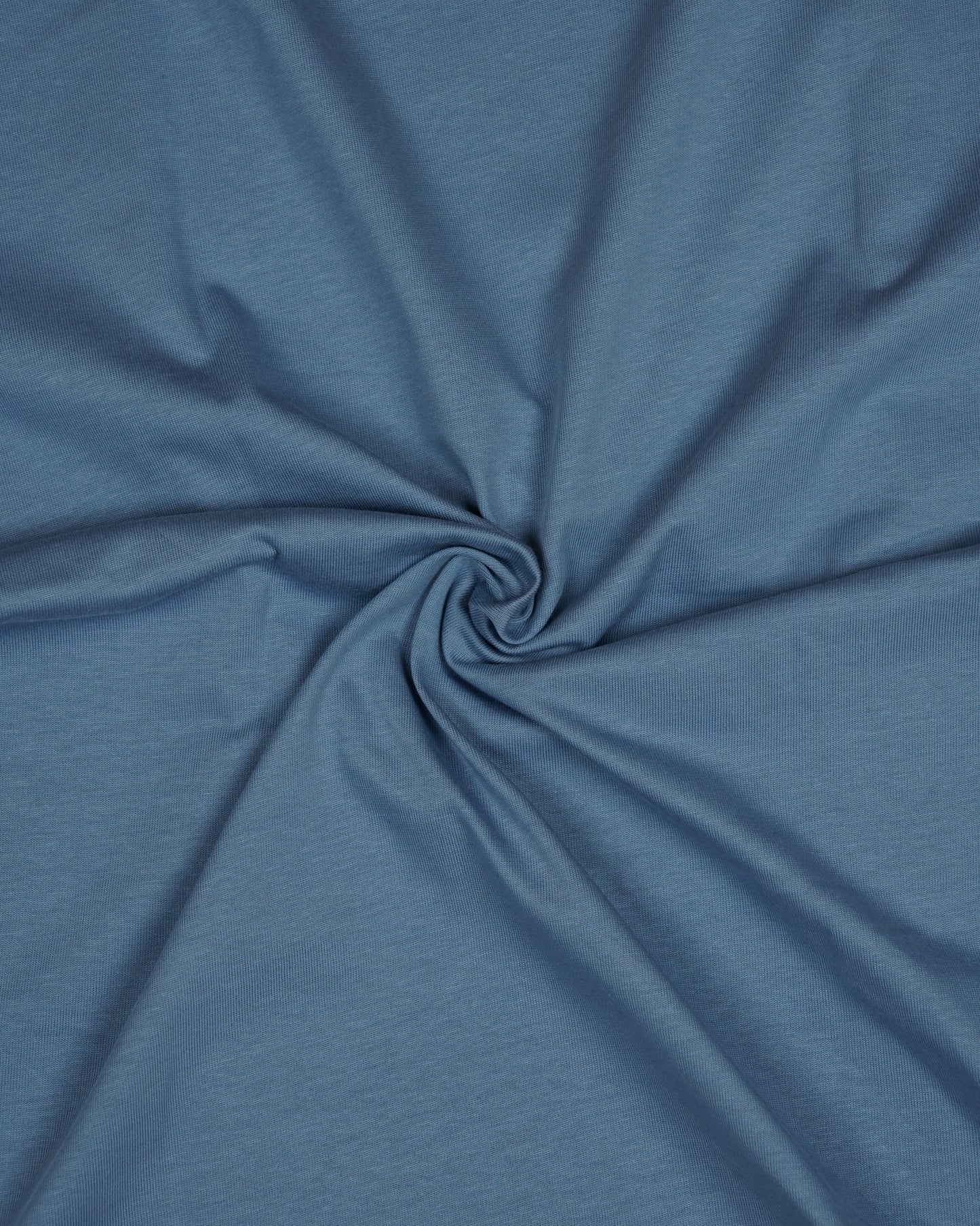 Womens Blue Oversized T-Shirt Fabric View