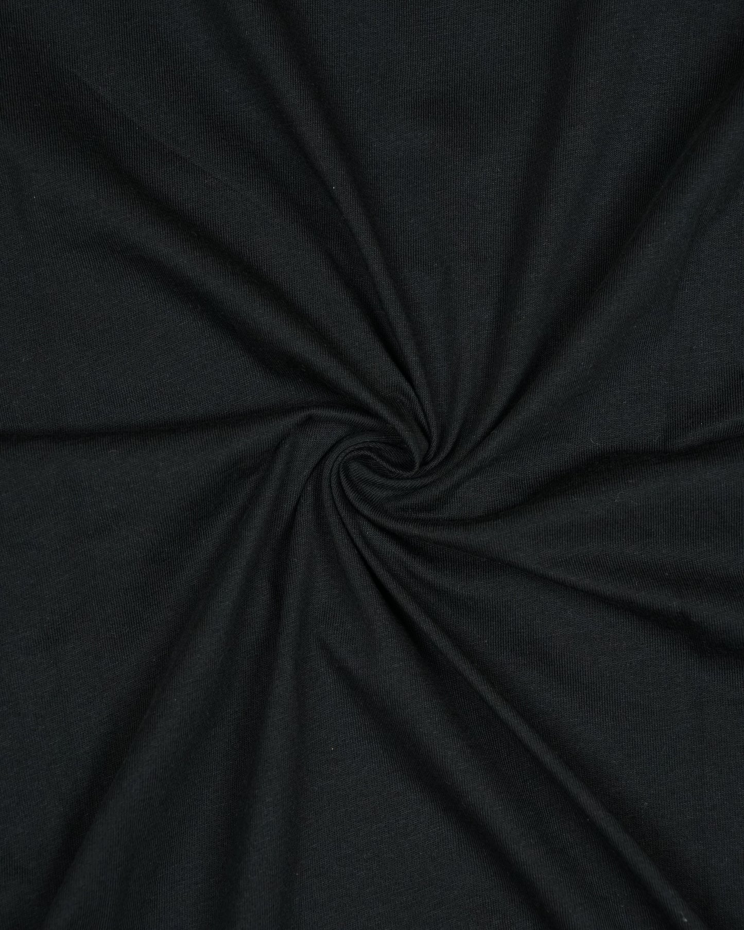 Womens Black Oversized T-Shirt Fabric View