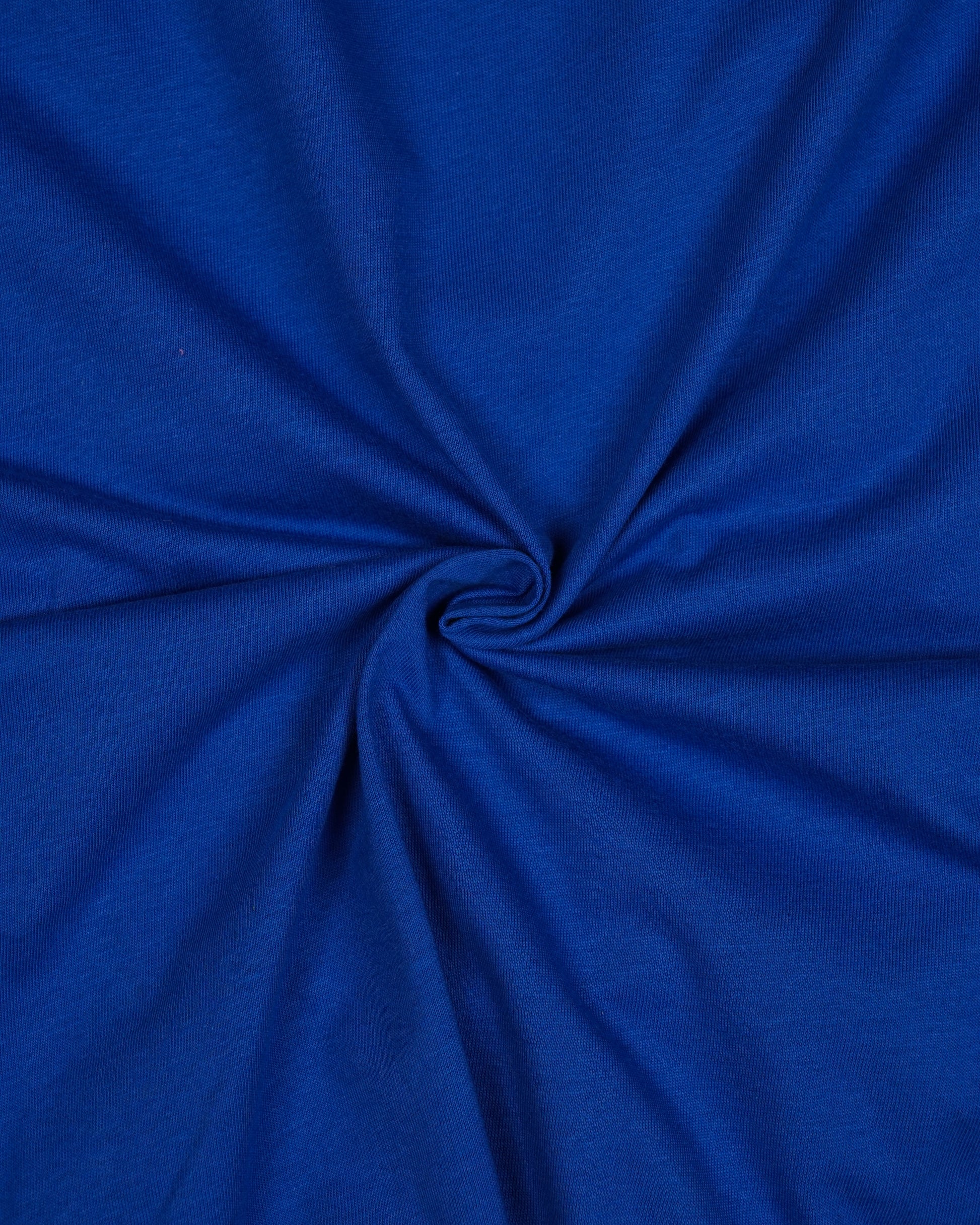 Womens DarkBlue Oversized T-Shirt Fabric View