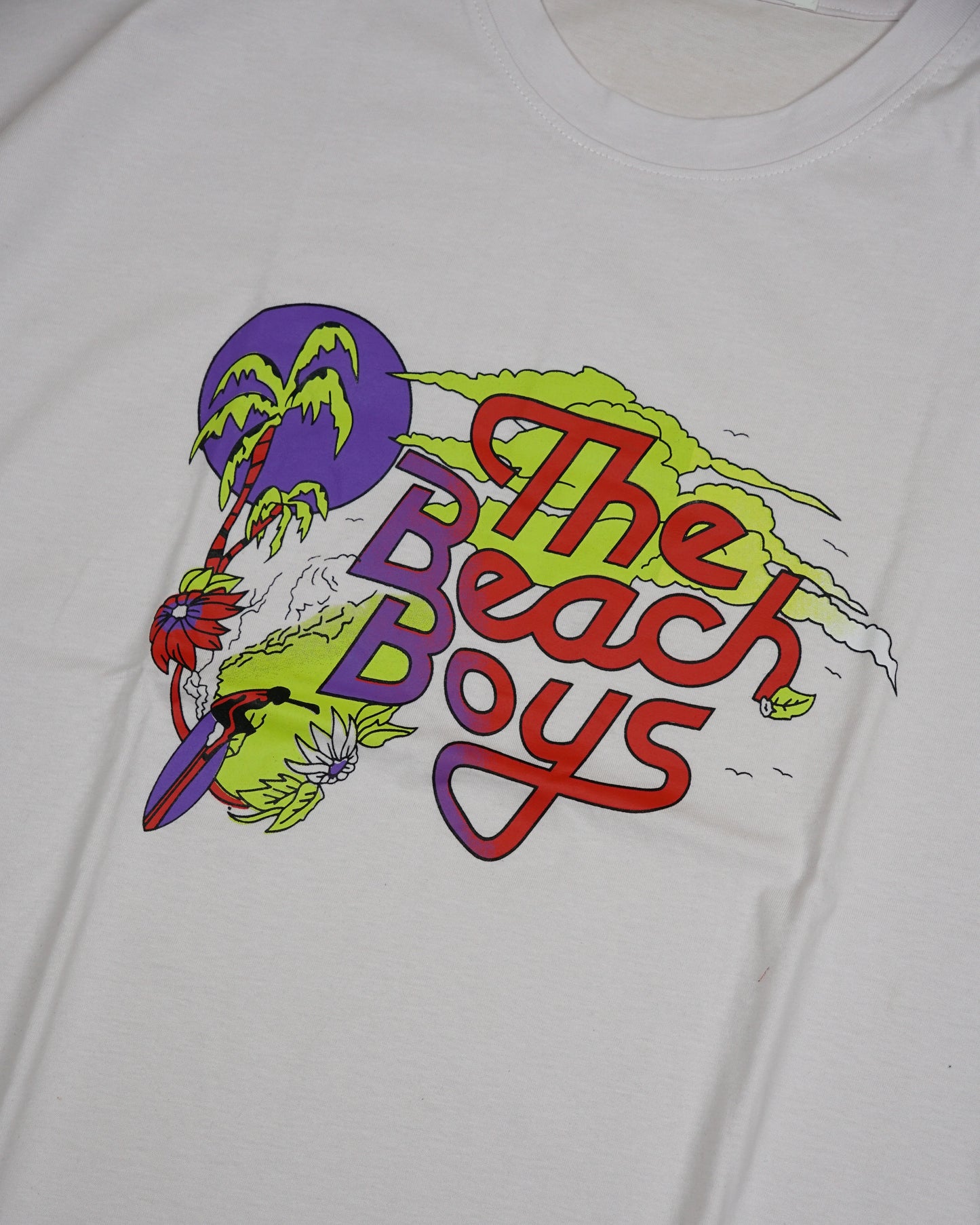 Womens White Oversized T-Shirt  print View