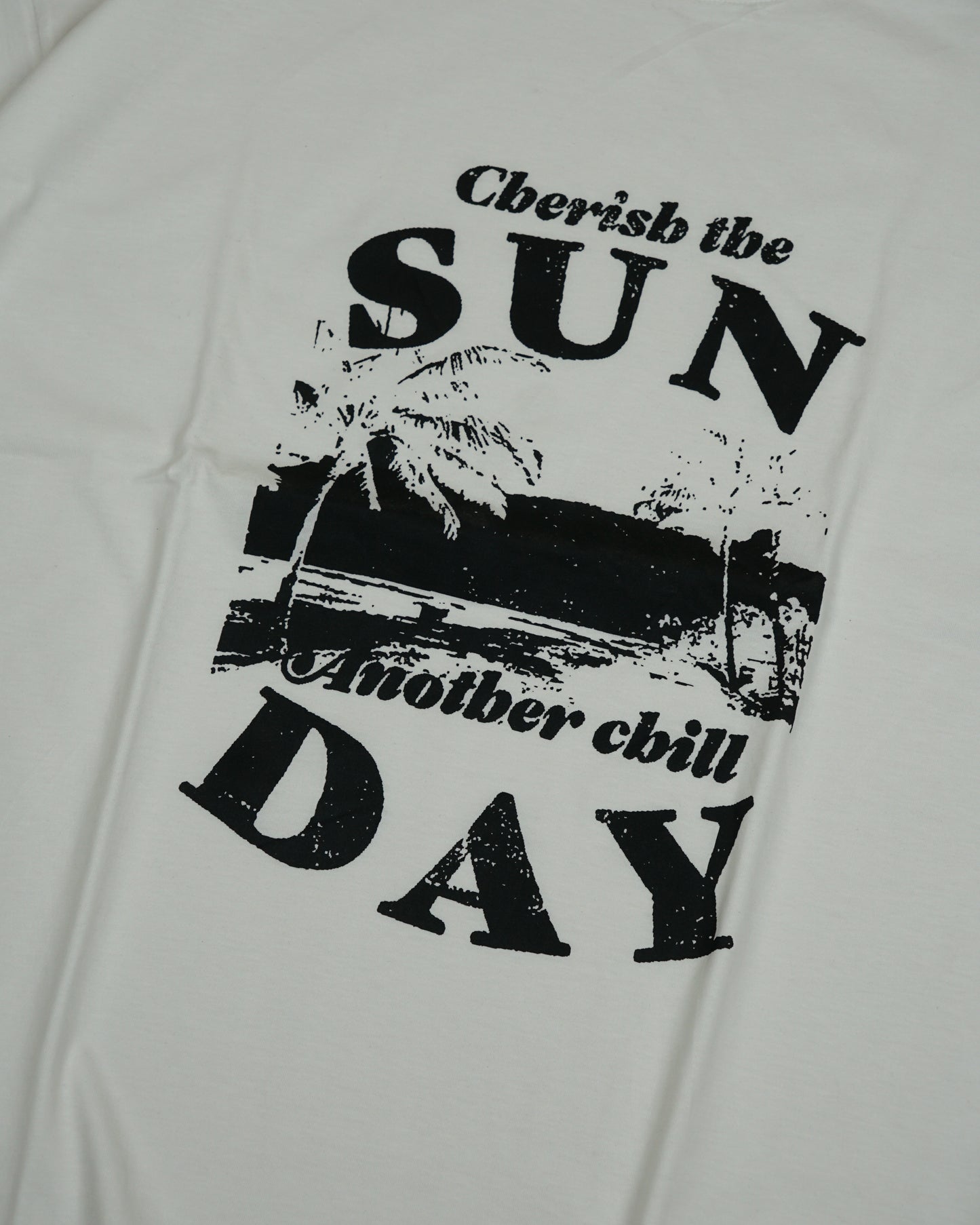 Womens White Oversized T-Shirt Print View