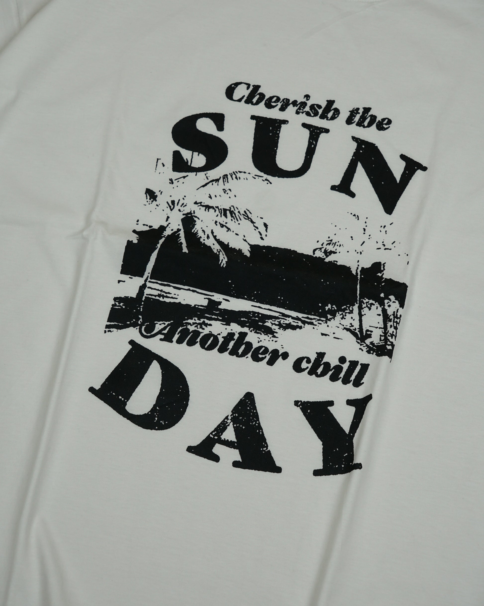 Womens White Oversized T-Shirt Print View