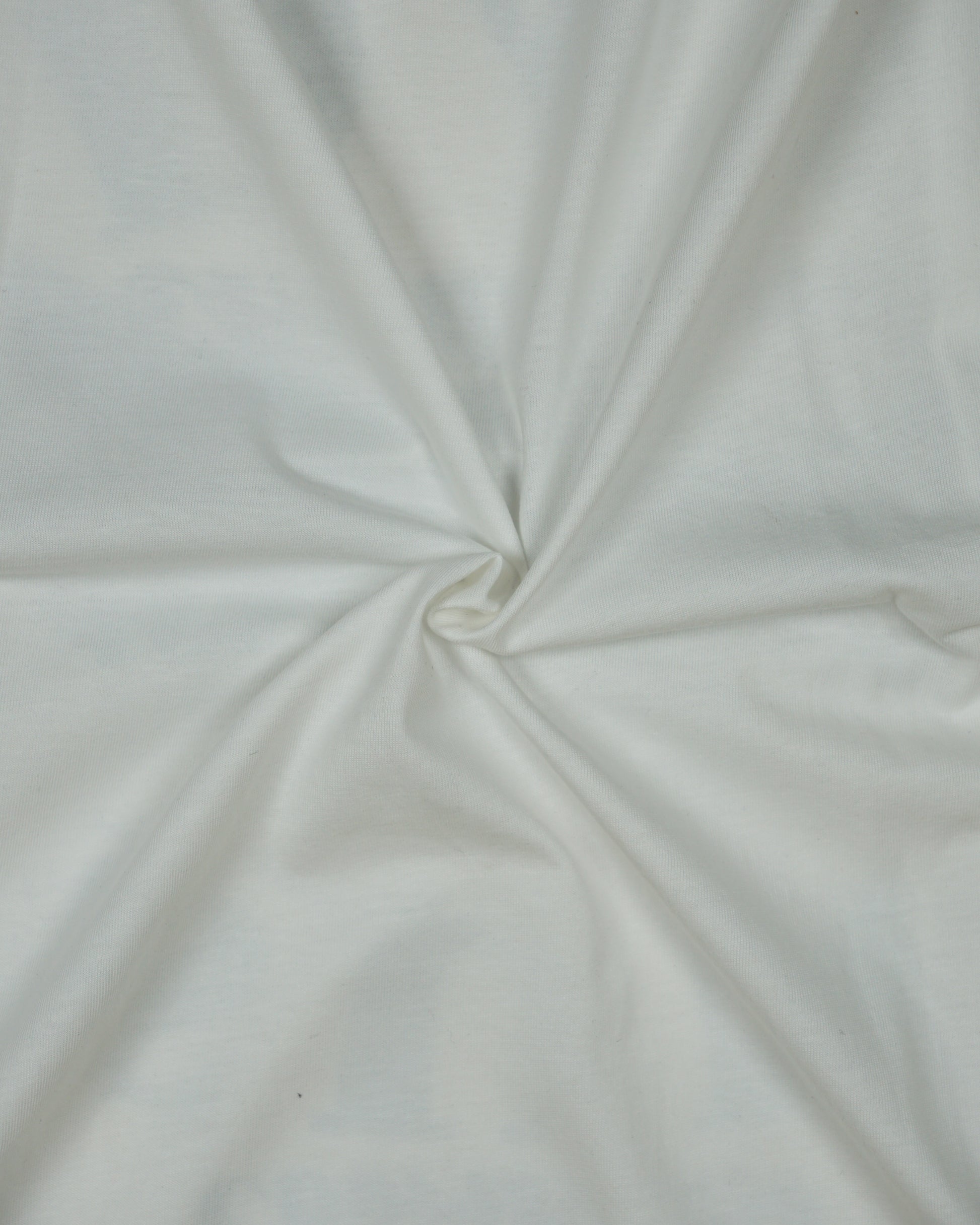 Womens White Oversized T-Shirt Fabric View