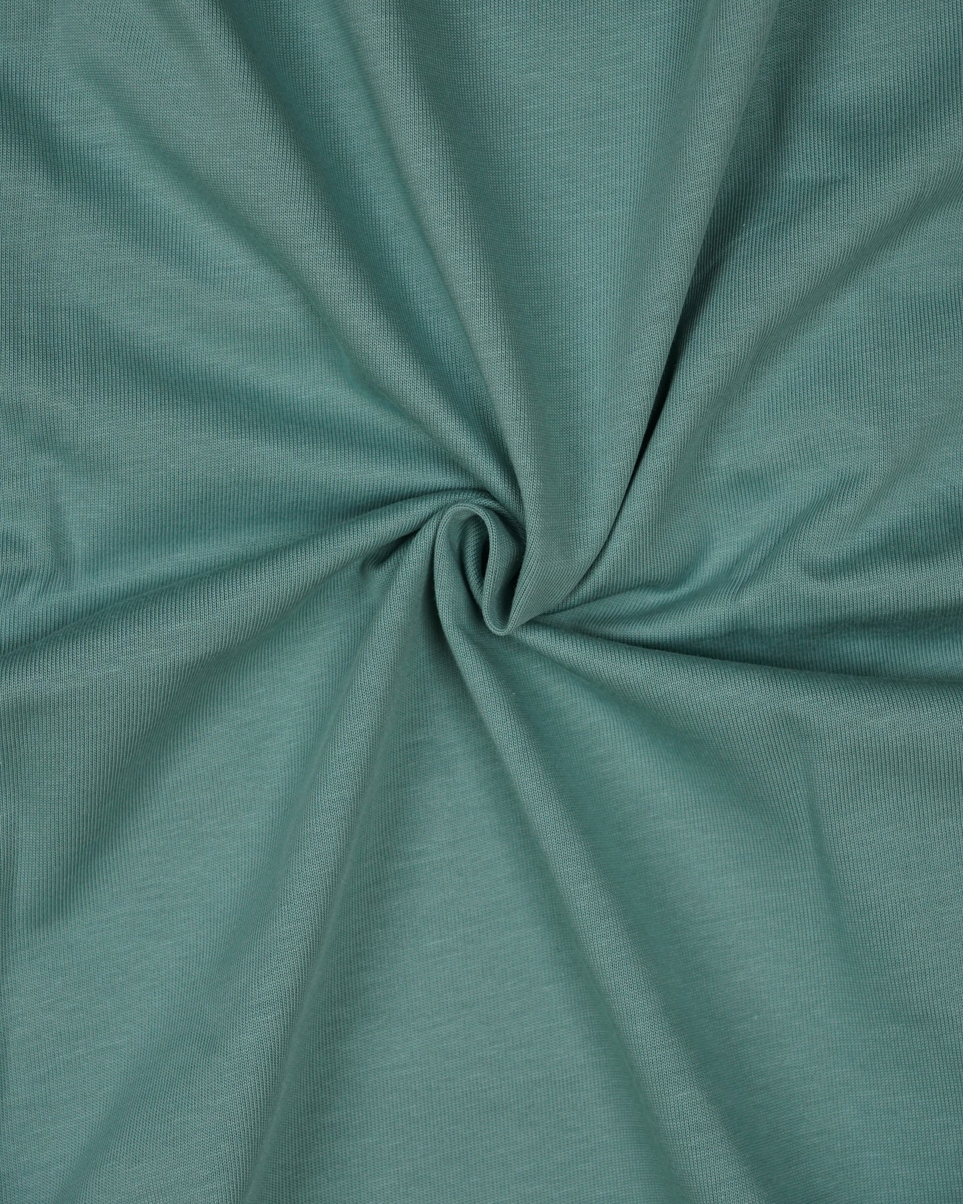 Womens Green Oversized T-Shirt Fabric View