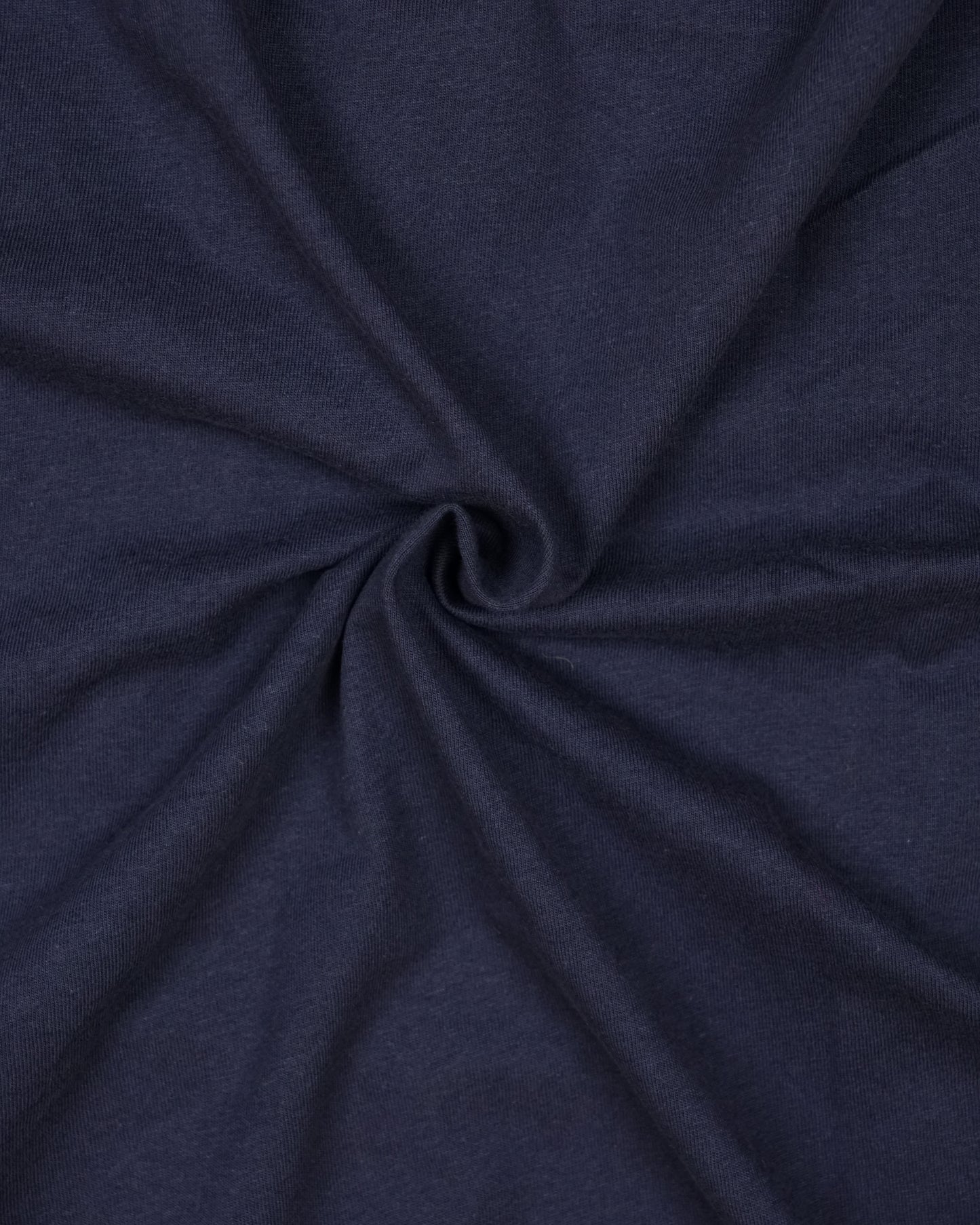 Womens Navy Oversized T-Shirt Fabric View