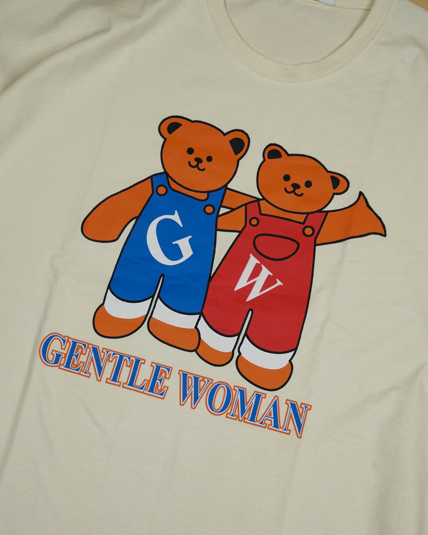 Womens Off white Oversized T-Shirt Print View