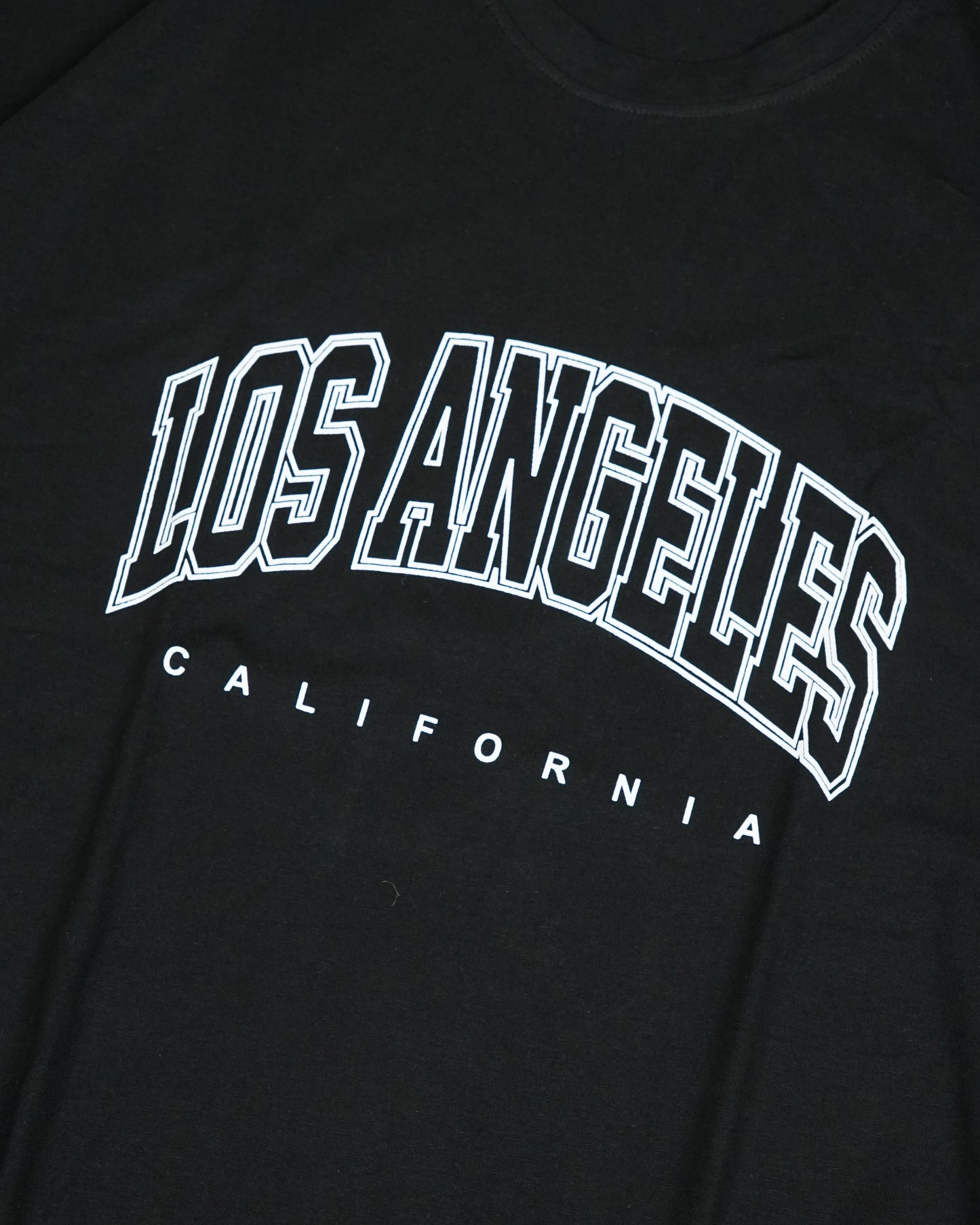Womens black Oversized T-Shirt Print View