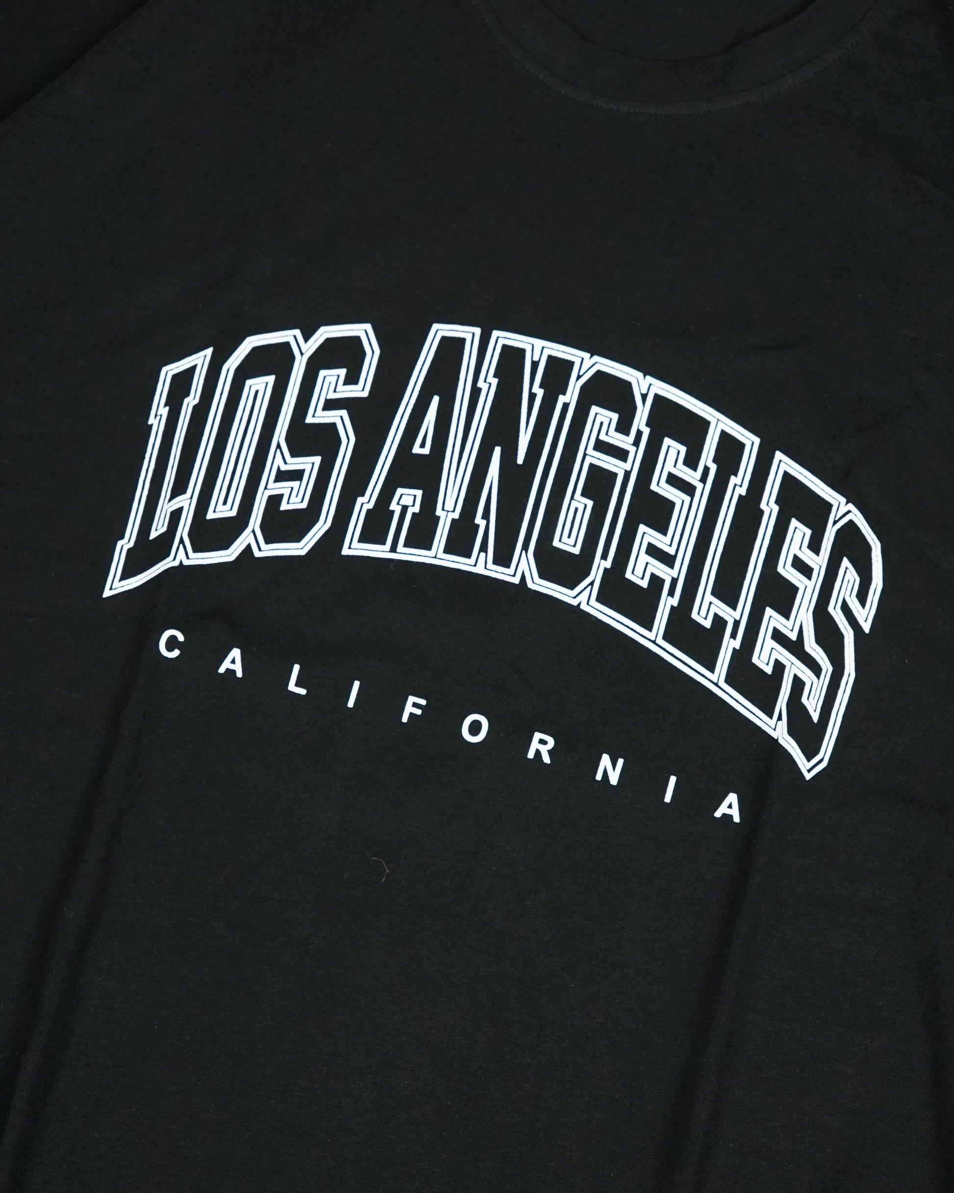 Womens black Oversized T-Shirt Print View