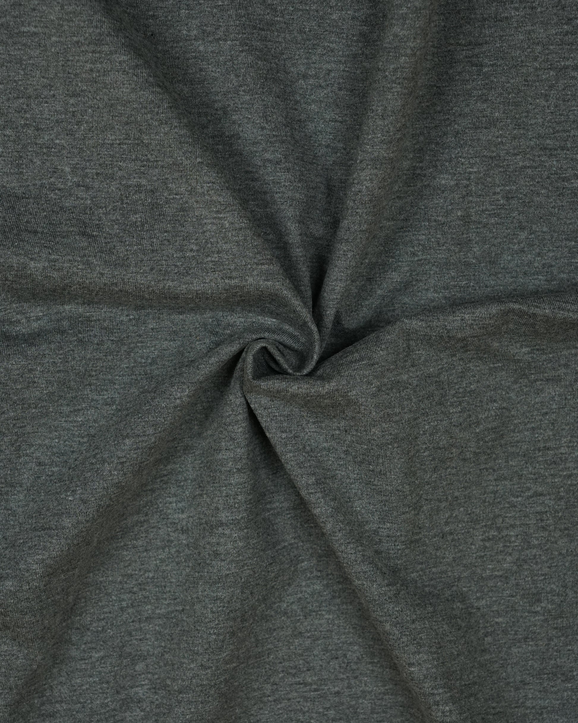 Womens Dark Grey Oversized T-Shirt Fabric View