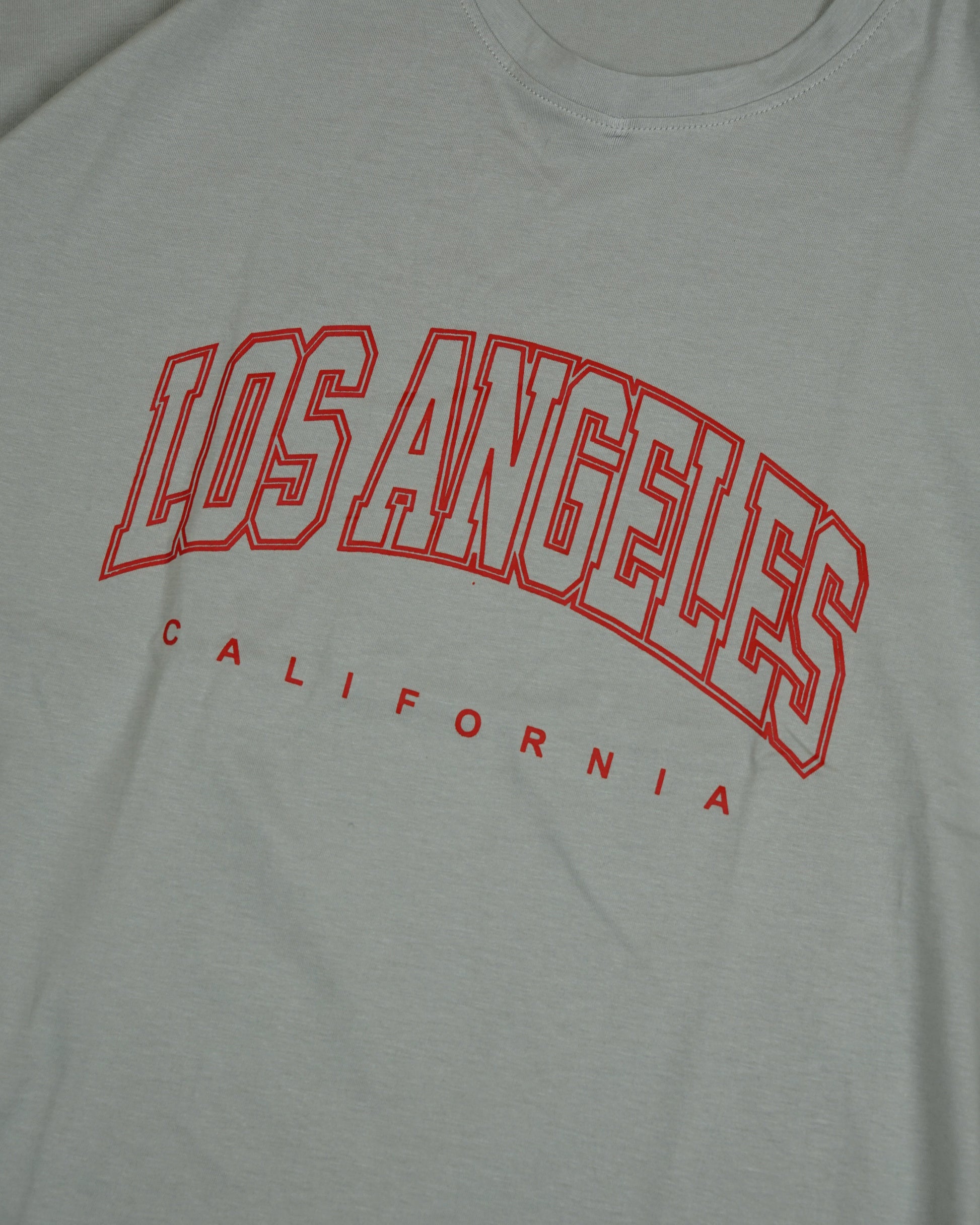 Womens Grey Oversized T-Shirt print View