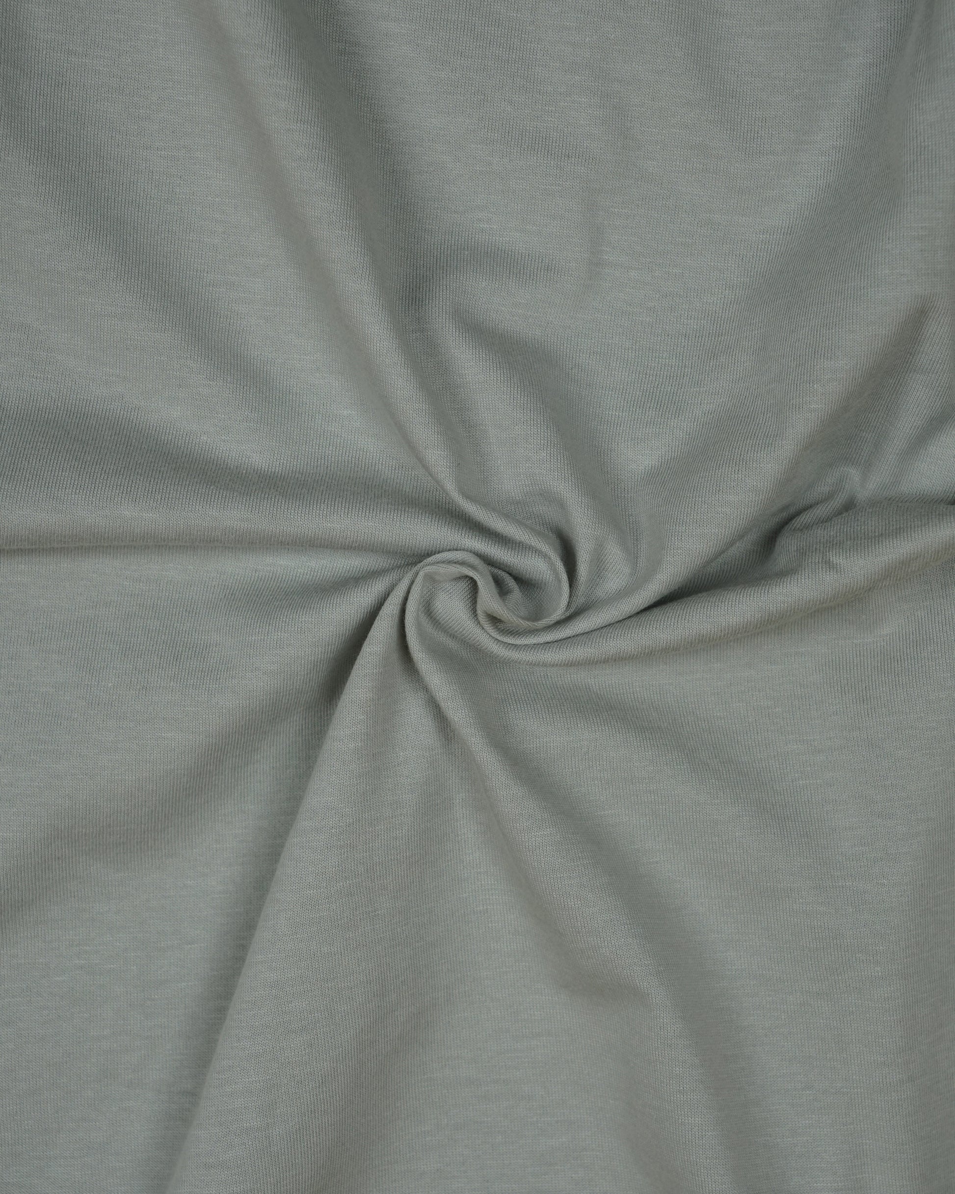 Womens Grey Oversized T-Shirt Fabric View