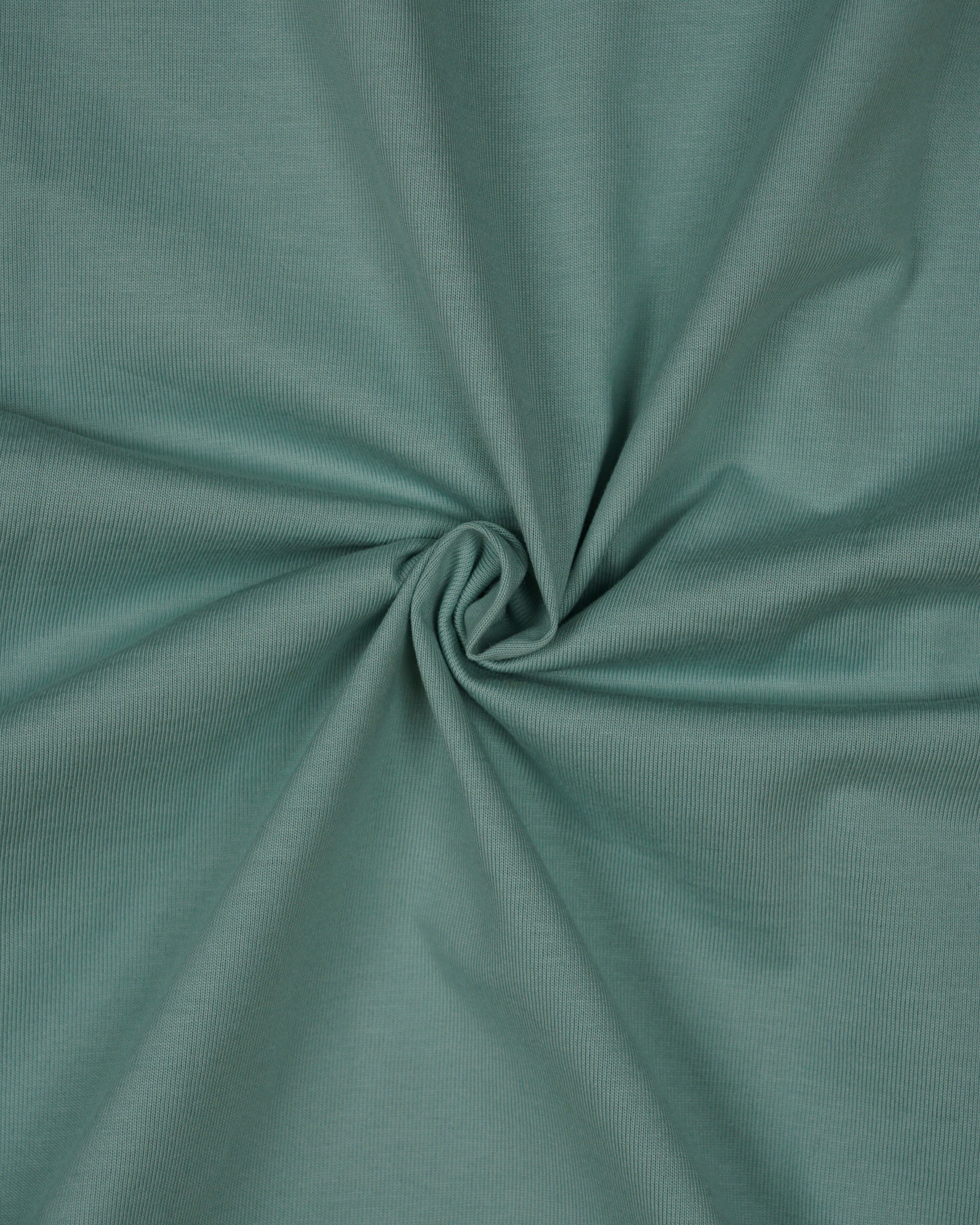 Womens Green Oversized T-Shirt Fabric View