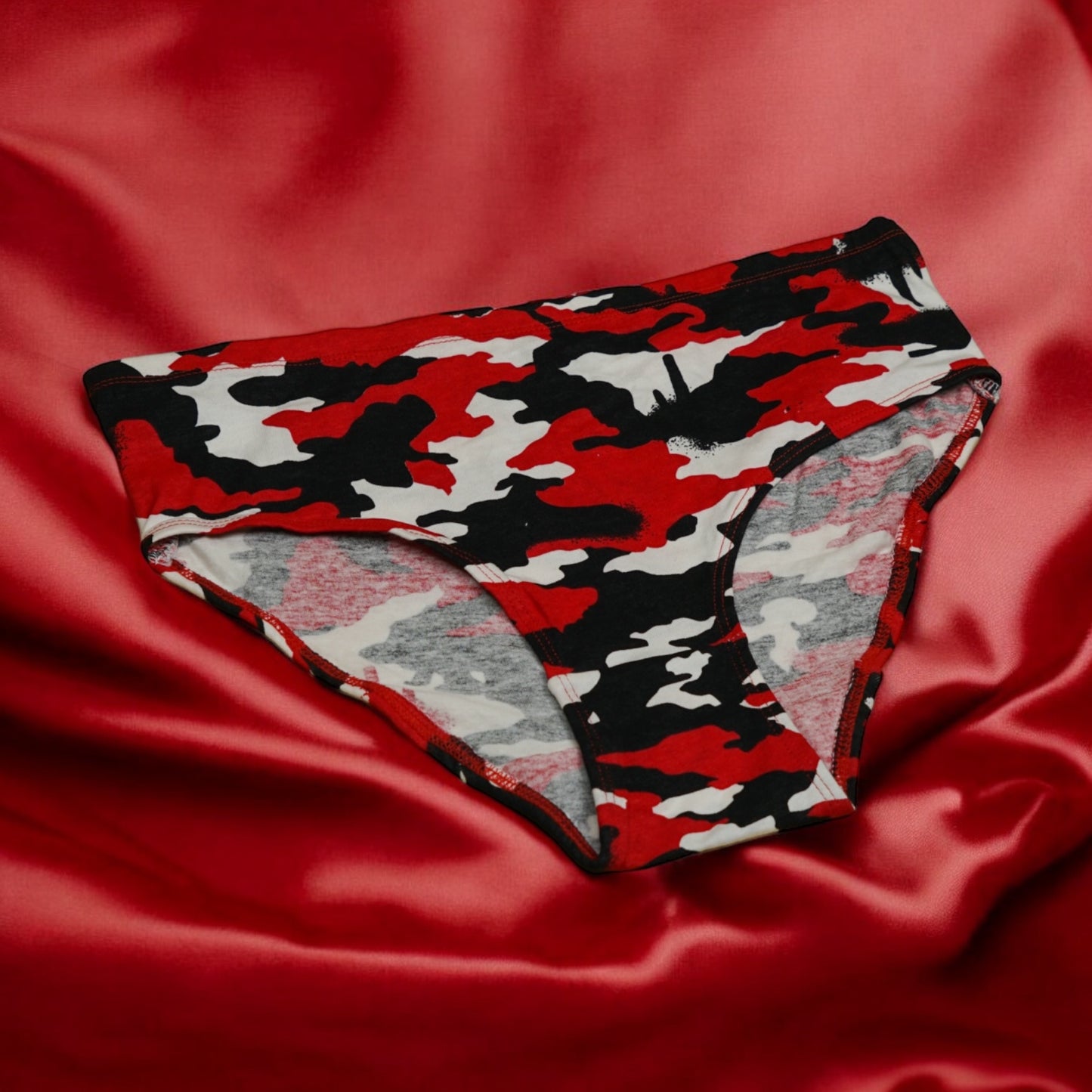 Womens  Multiprinted Hipster Panties Front View