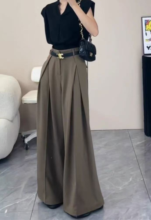 Women's Ultra Wide Leg Korean Trousers
