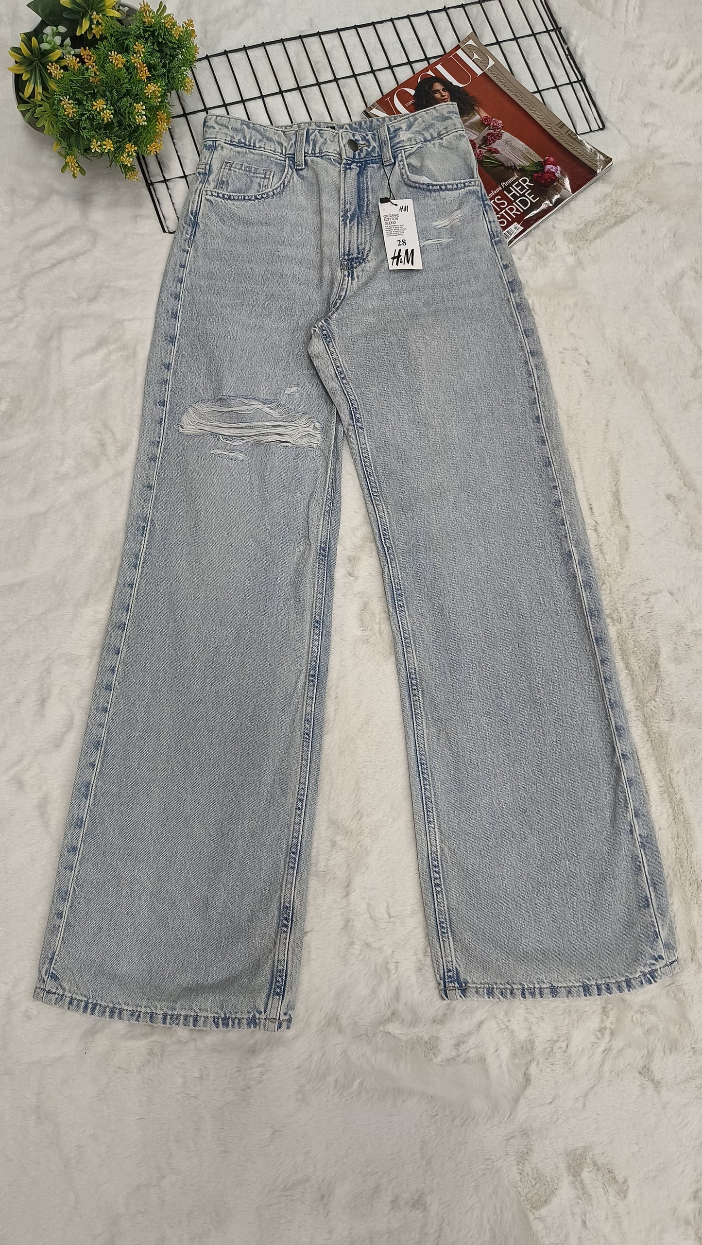 Malachi Women's Loose Straight High Jeans