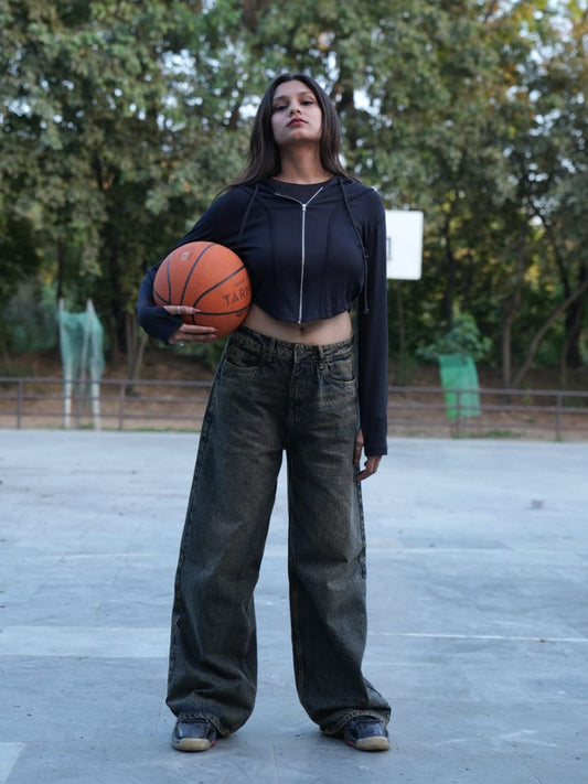 Women Grey Jean