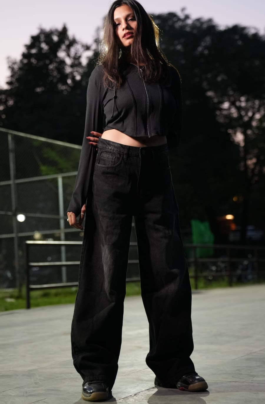 Women Black Jean