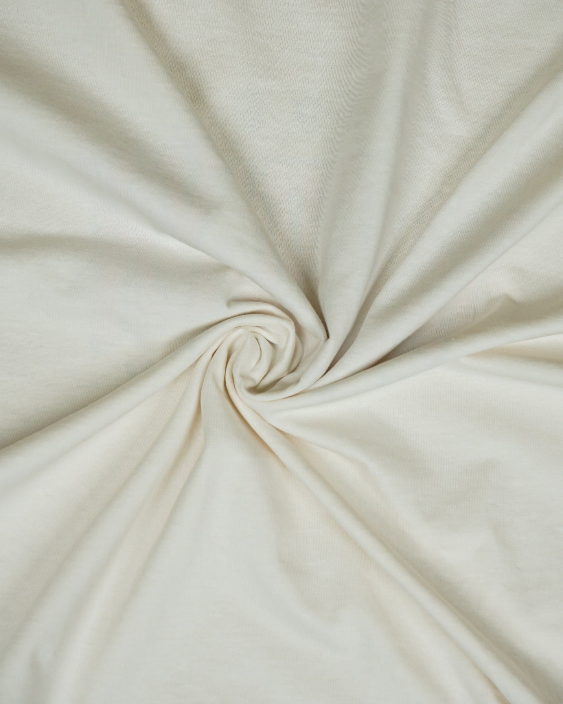 Womens White Oversized T-Shirt Fabric View