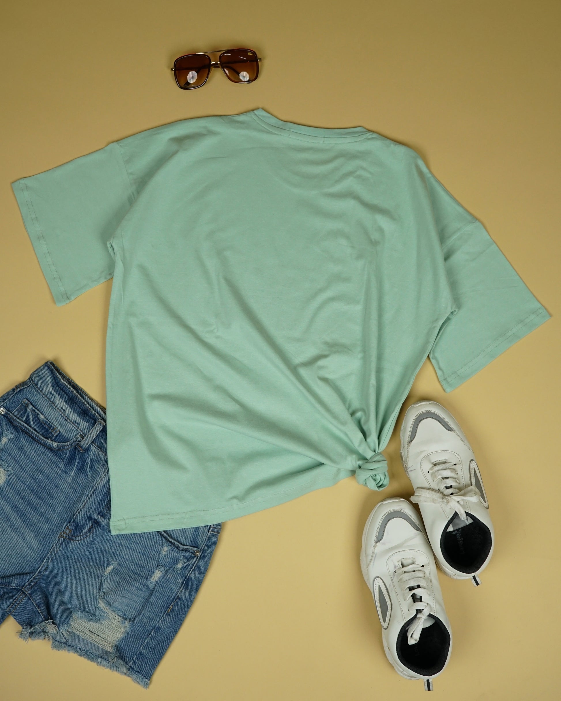 Womens Pista Oversized T-Shirt Back View