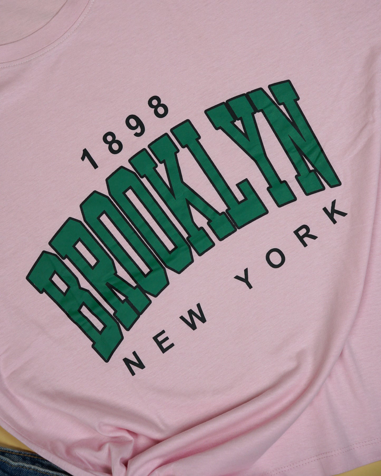 Womens Pink Oversized T-Shirt Print View