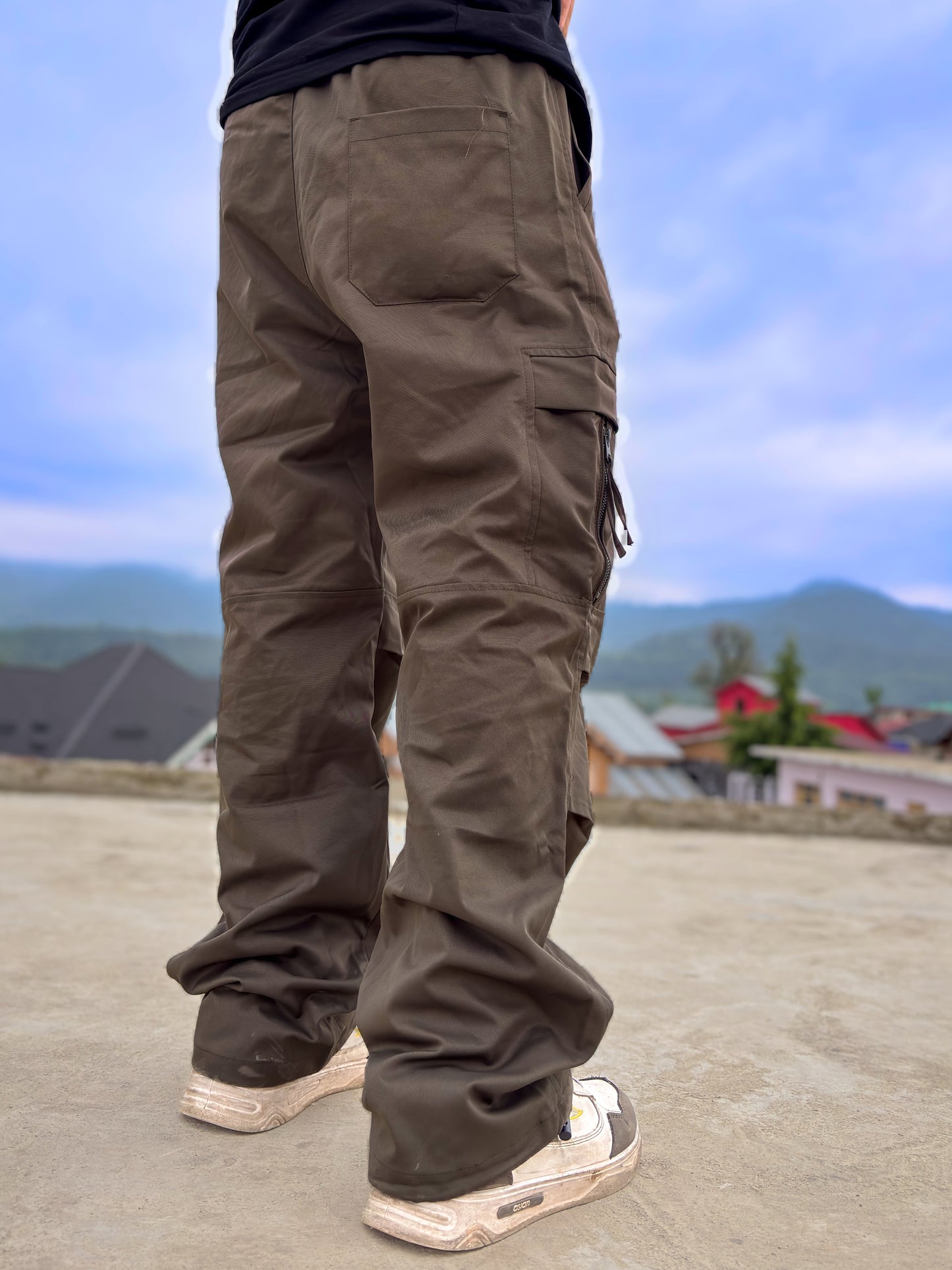 Men’s Army Green Utility Cargo Pants – Elevated Street Style